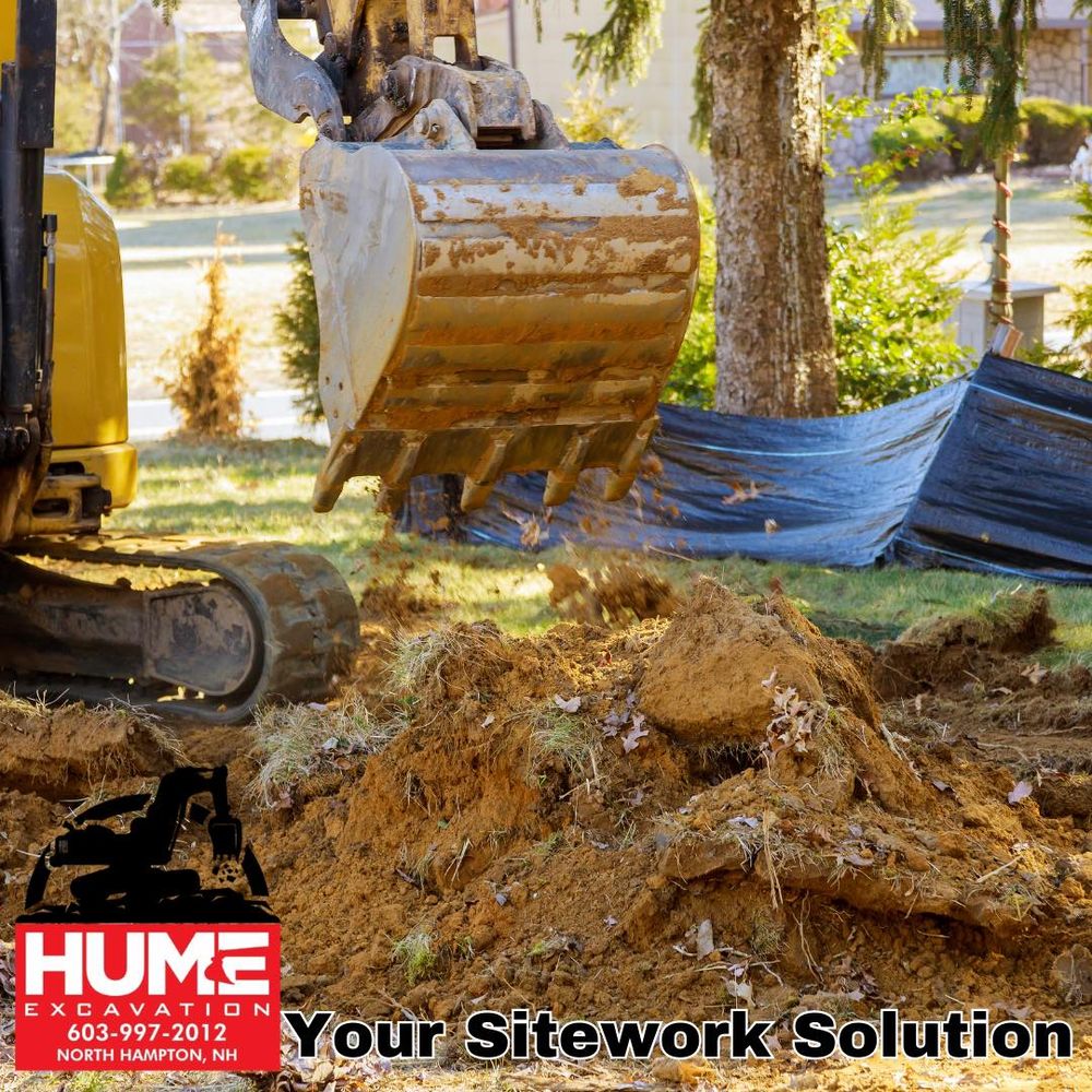 Septic System Installation for Hume Excavation in North Hampton, NH