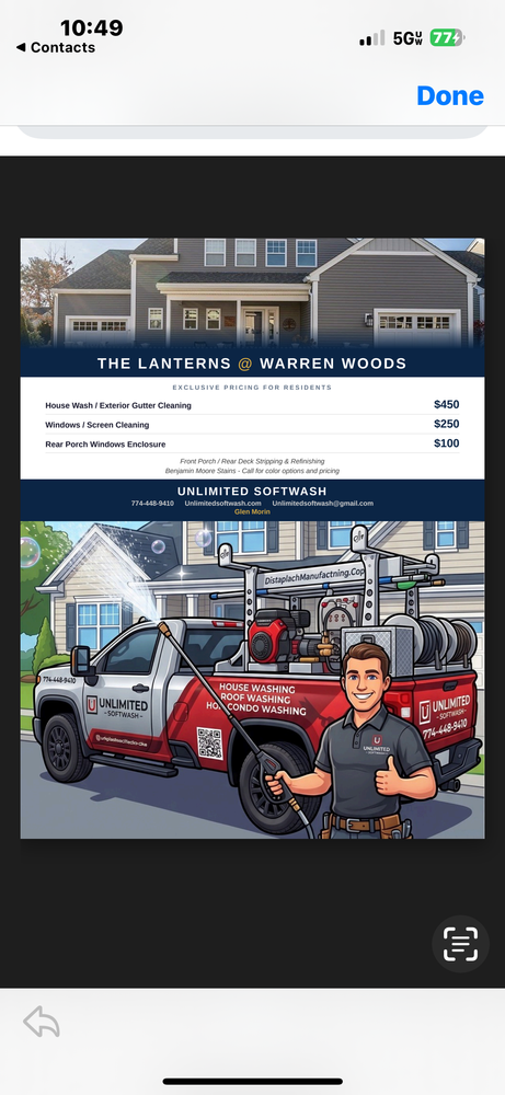 Home Softwash for Unlimited Softwash in Bellingham, MA