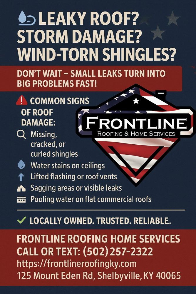 Other Services for Frontline Roofing & Home Services in Shelbyville, KY