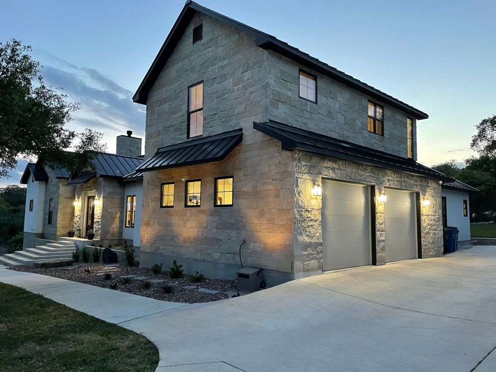 New Custom Homes for ABEL Custom Build & Design, LLC. in New Braunfels, TX