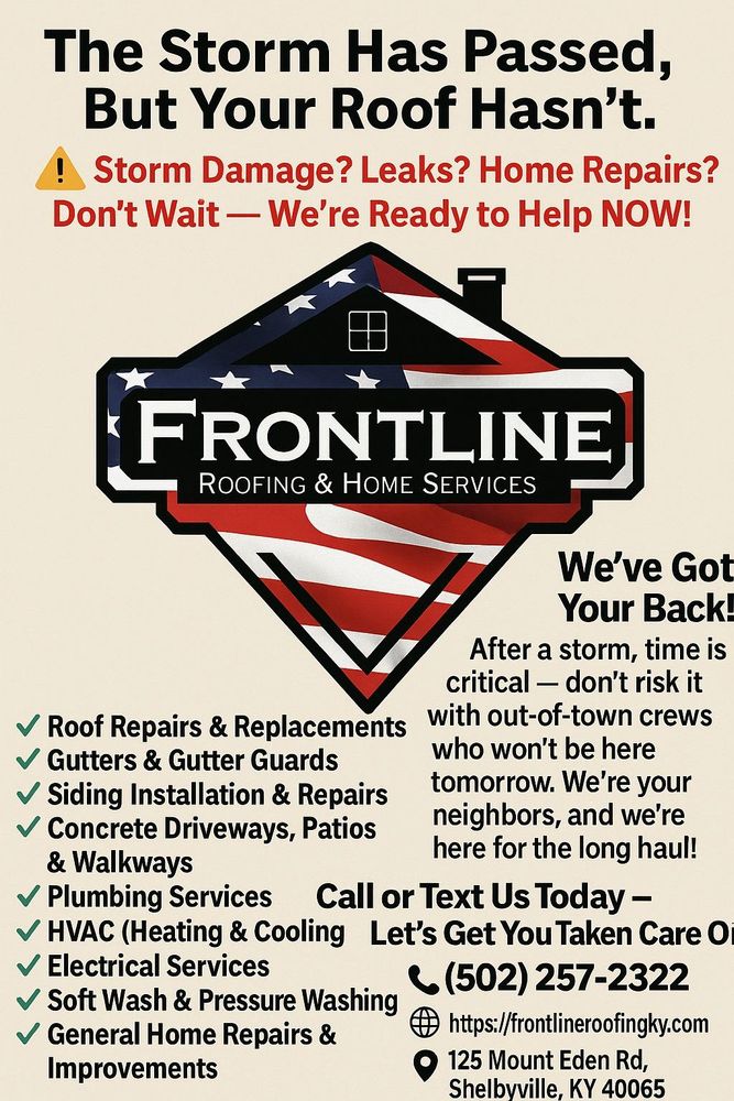 Other Services for Frontline Roofing & Home Services in Shelbyville, KY