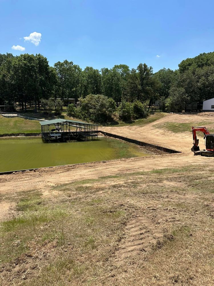 Grading for BR Construction LLC  in Corsicana, TX