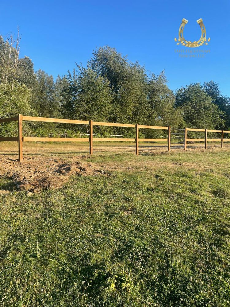 Fencing for Oats Equestrian Fencing LLC in Arlington, WA