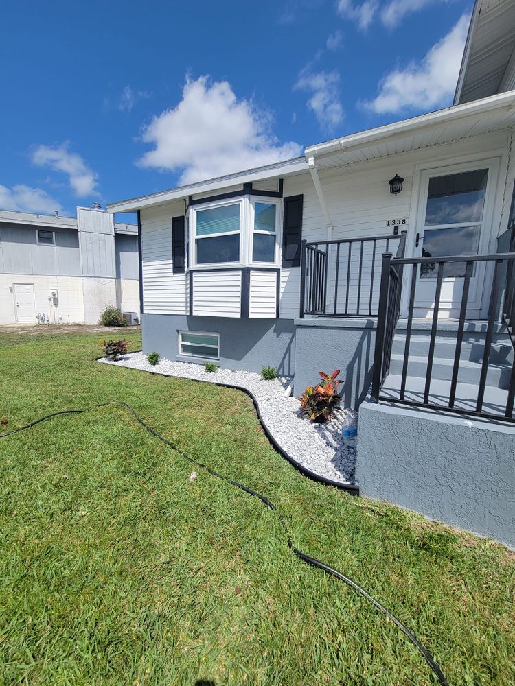 Mowing for Vanic's Landscaping Co in New Smyrna Beach, FL