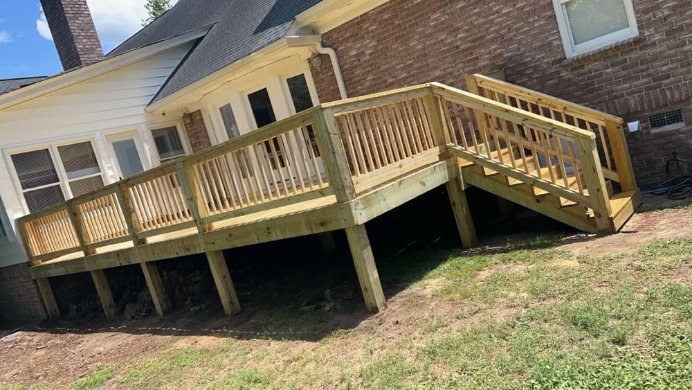 Deck’s for JB Nealy Fence in Elgin, SC