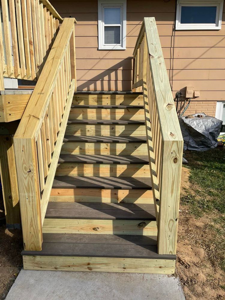 Transform your outdoor living space with our expert Deck & Patio Installation service. Our skilled team will create a beautiful and functional area for relaxing, entertaining, and enjoying the great outdoors. for Big Picture Construction & Design in Eldridge, IA