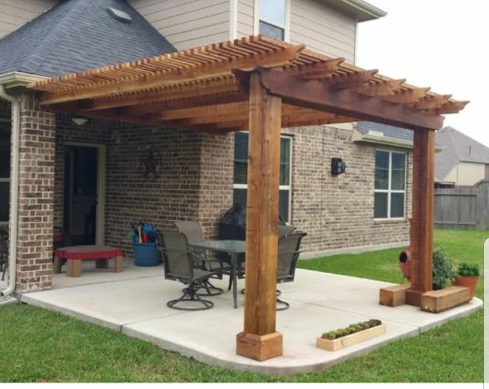 Pergolas for Sunset Coastal Innovations in Galveston County, TX