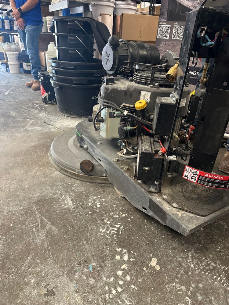 Polished Concrete  for Texas Curb N Borders in Houston, TX