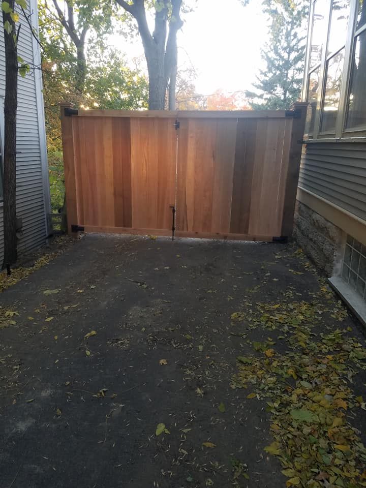 Wood Fences for 321 Fence Inc. in Faribault, MN