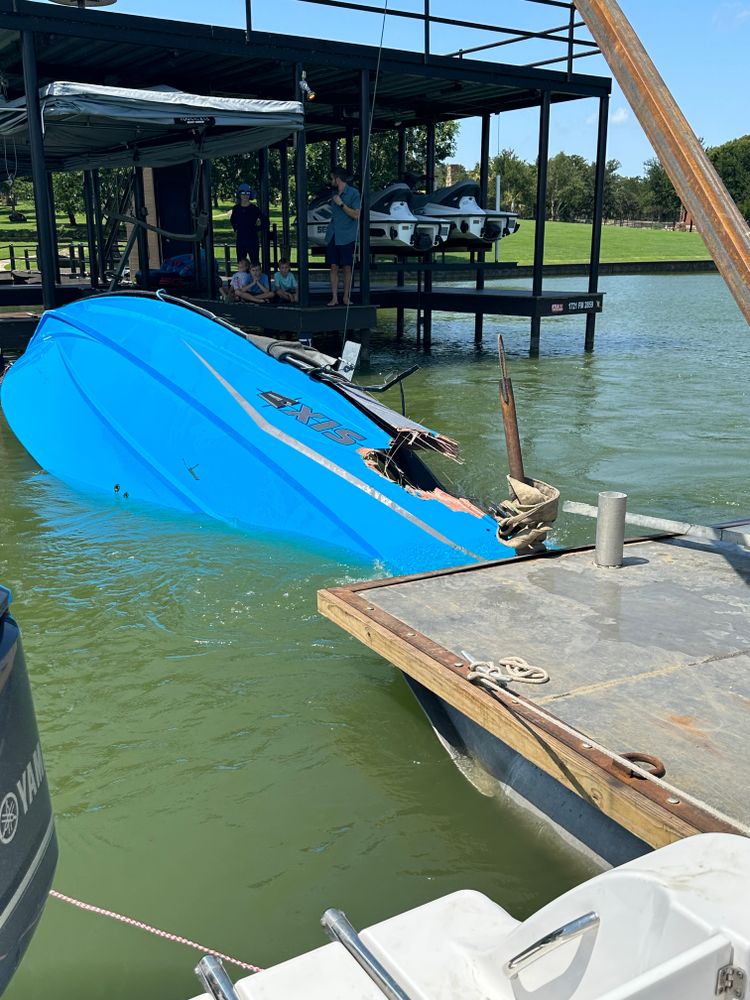 Emergency Boat Recovery for BR Construction LLC  in Corsicana, TX