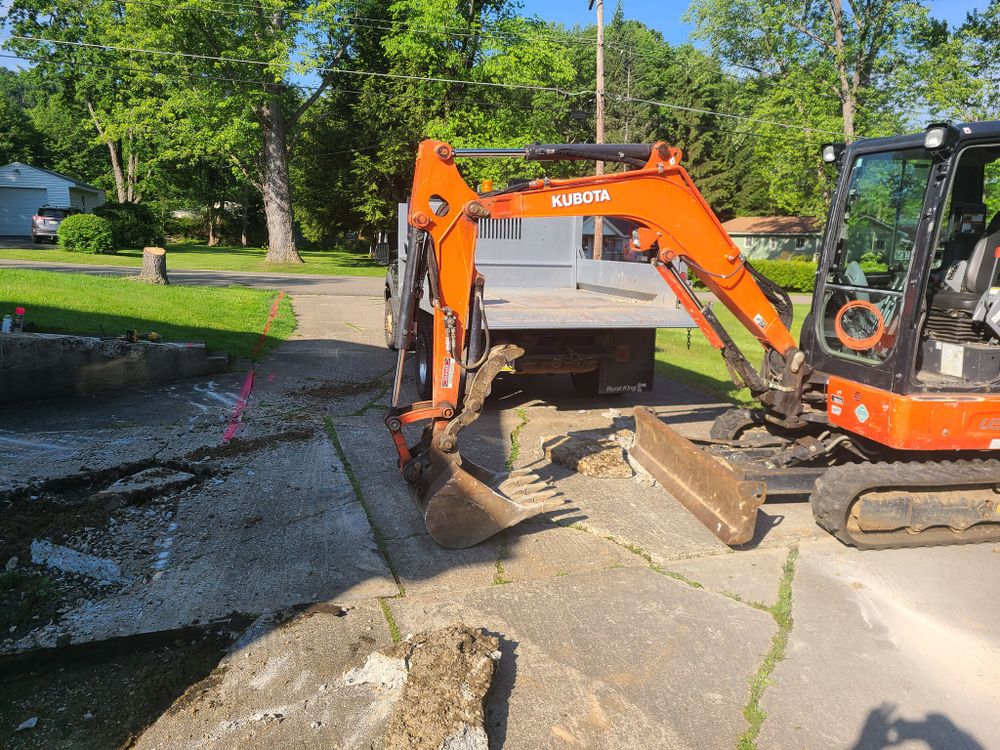 Excavating for Simz Excavating & Plowing LLC in Warren, PA