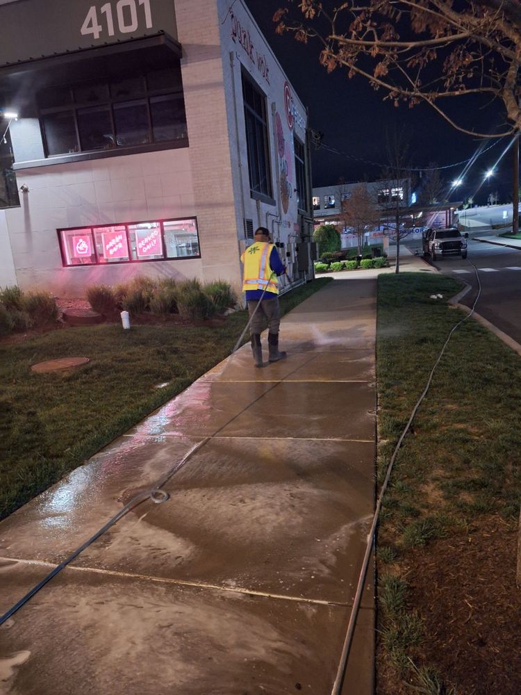 Power Washing for Clear Choice Services in Nashville, TN