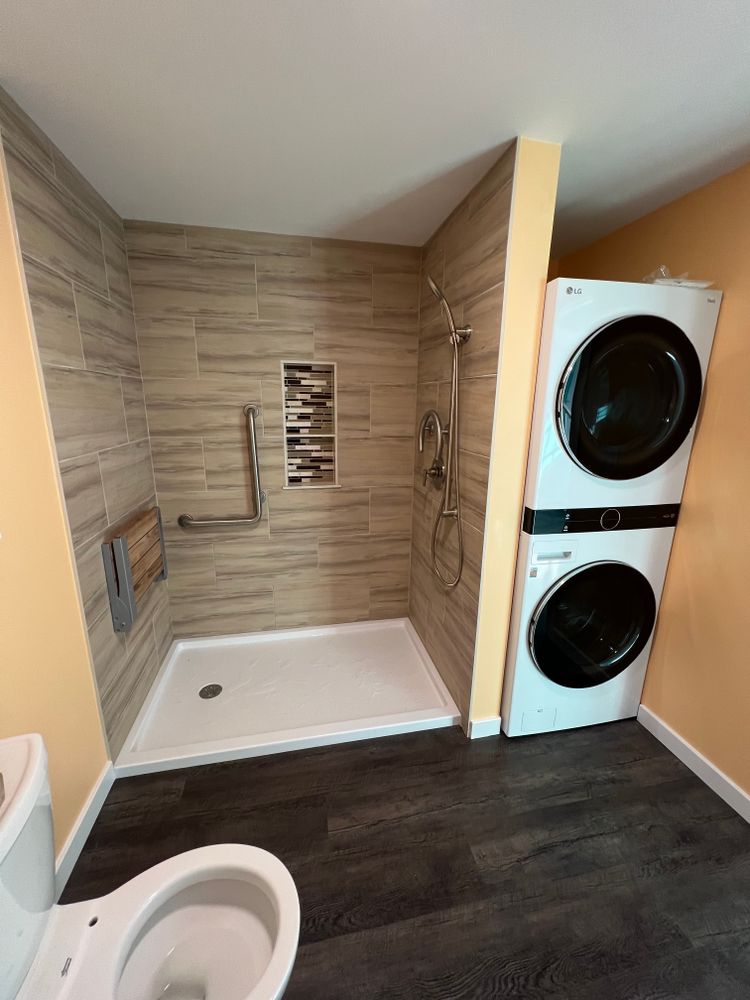 Bathrooms  for Lamy Construction in Lowell, MA