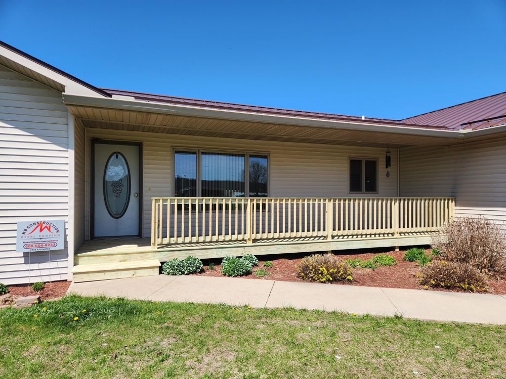 All Photos for MB Construction and Steel Roofing LLC in Wonewoc, WI