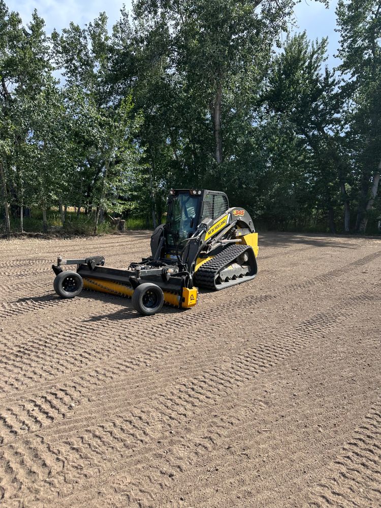 Dirt Work for R&H Homes in Bozeman, MT