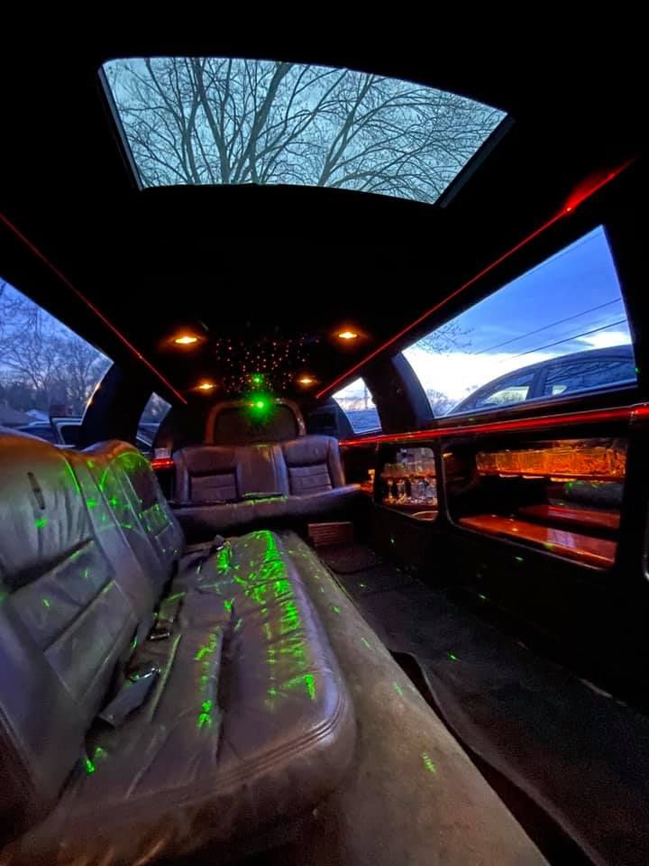 Interiors for Always Available Limousine & Shuttle Service in Greenville, SC