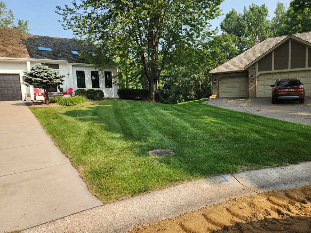 Mowing  for K & I Lawn Care Service  in Eden Prarie, MN
