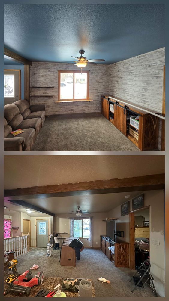 Custom Interior Renovations for Dittbrenner Woodworking in Stanley, ND