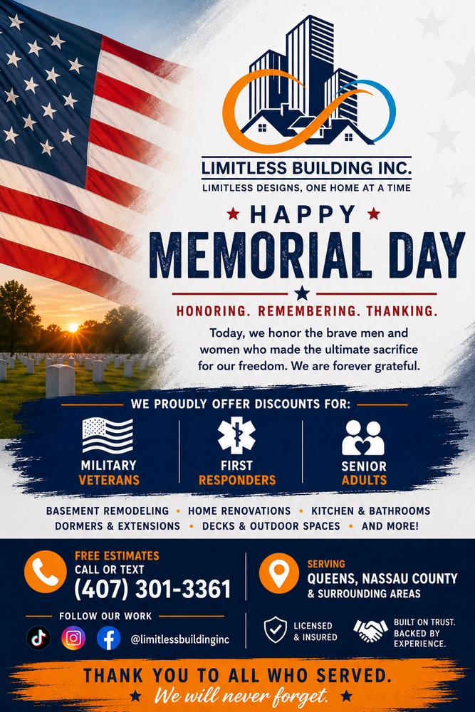 All Photos for Limitless Building Inc. in Queens, NY