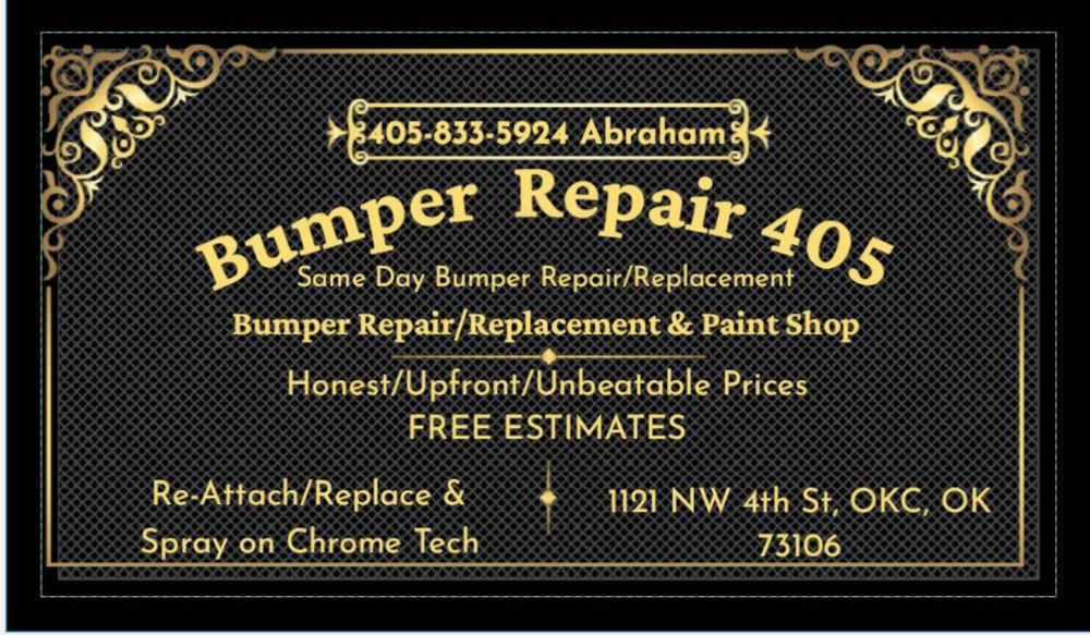 All Photos for Bumper Repair 405 Auto Body and Paint in Oklahoma City, OK