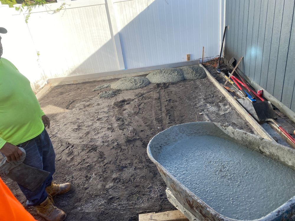 Concrete for Nunez Concrete & Landscape LLC in Tampa Heights, FL