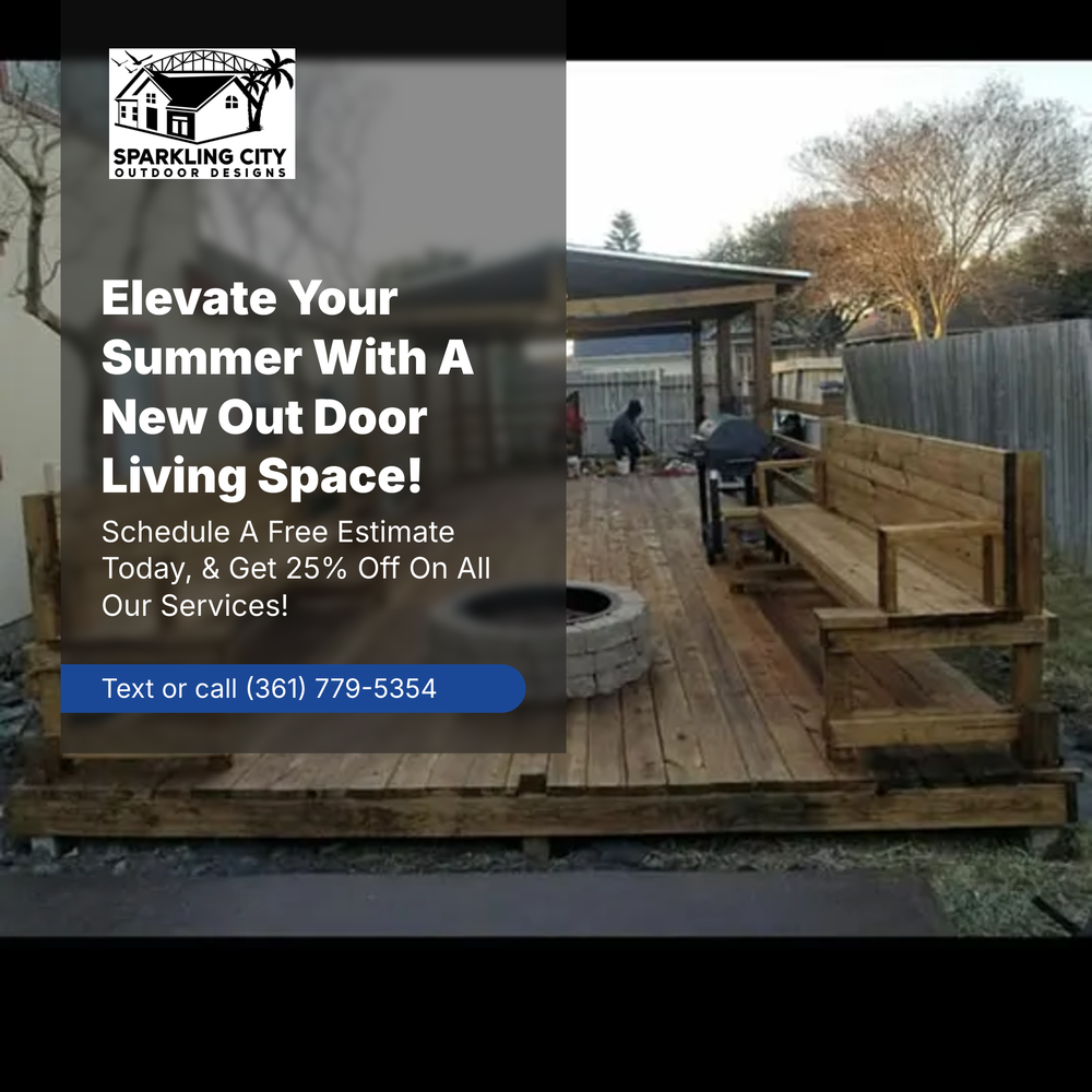 Sparkling City Outdoor Designs team in Corpus Christi, TX - people or person