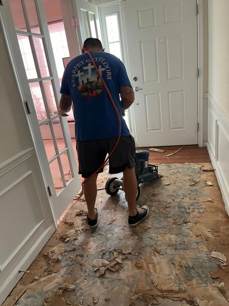 A Carpet Guy Floors team in Baltimore, MD - people or person