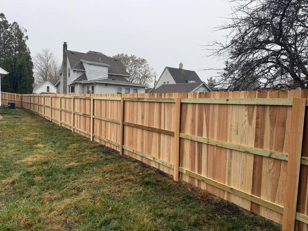Fence Installation for Illinois Fence & Outdoors in Kewanee, IL