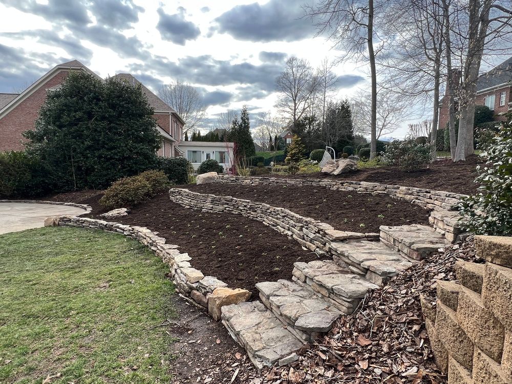 Hardscaping for Howerton’s Landscaping in Clemmons, NC