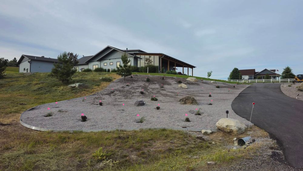 Hardscaping for Blue Ridge Landscape in Polson, MT
