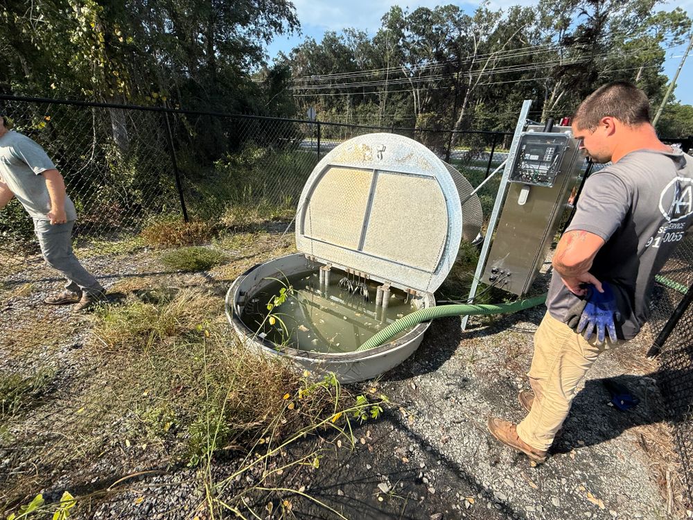 Our Lift Station Maintenance Repair service ensures seamless wastewater management by inspecting, cleaning, and repairing lift stations to prevent blockages and breakdowns, ensuring your home's septic system operates efficiently and reliably. for TideCo Septic in Brunswick, GA