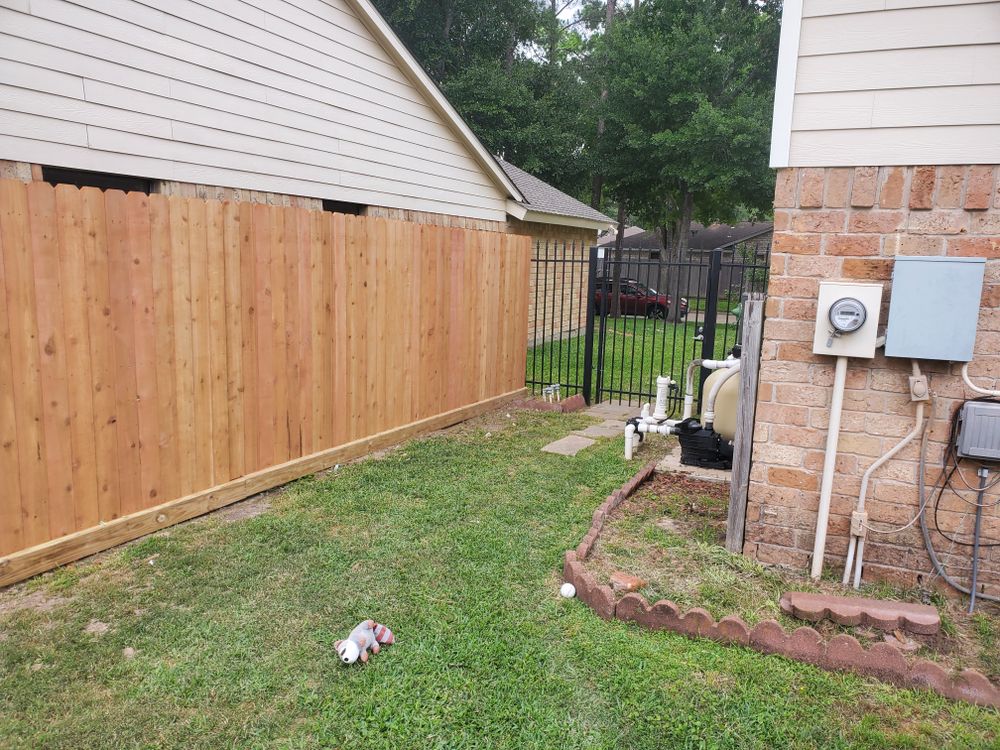 Mr. Alan Project for EB Privacy Fences & Remodel LLC in Katy, TX