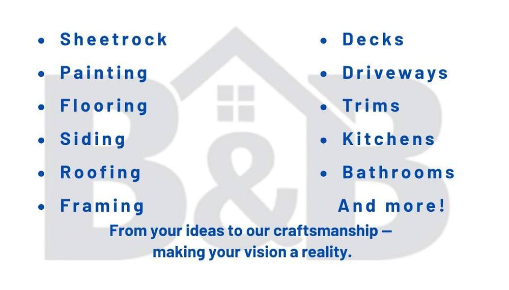 All Photos for B & B Home Repairs in Columbus, GA