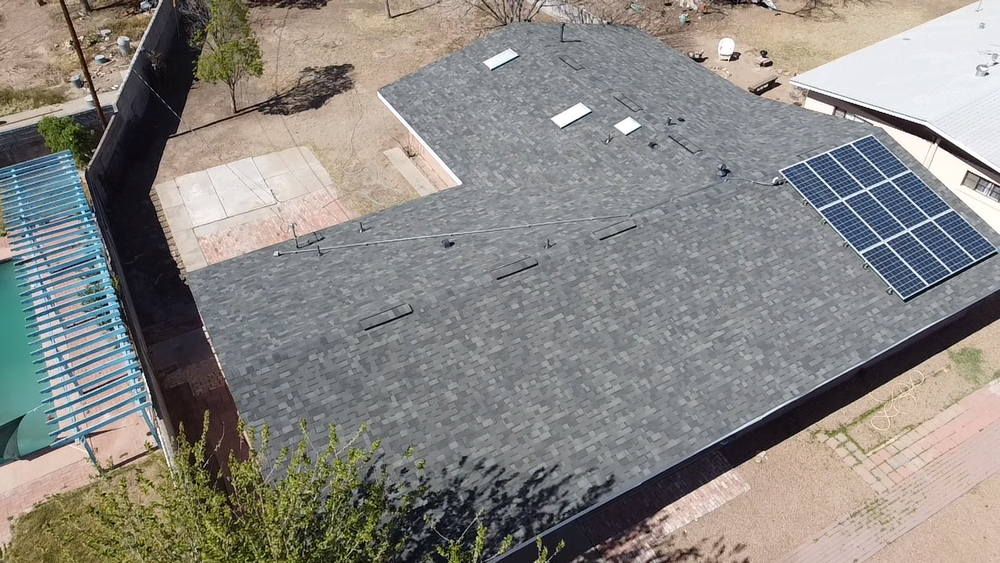 Shingled Roofs for Organ Mountain Roofing & Construction in Las Cruces, NM