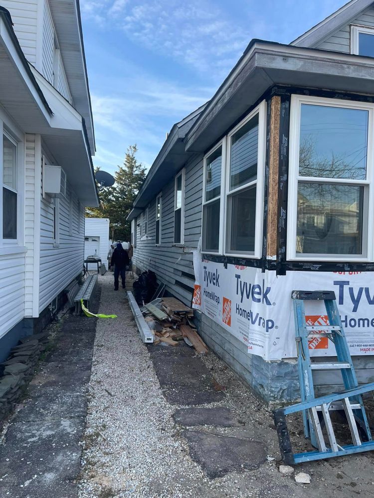 Exterior Renovations for MJ House Remodeling in East Windsor, NJ