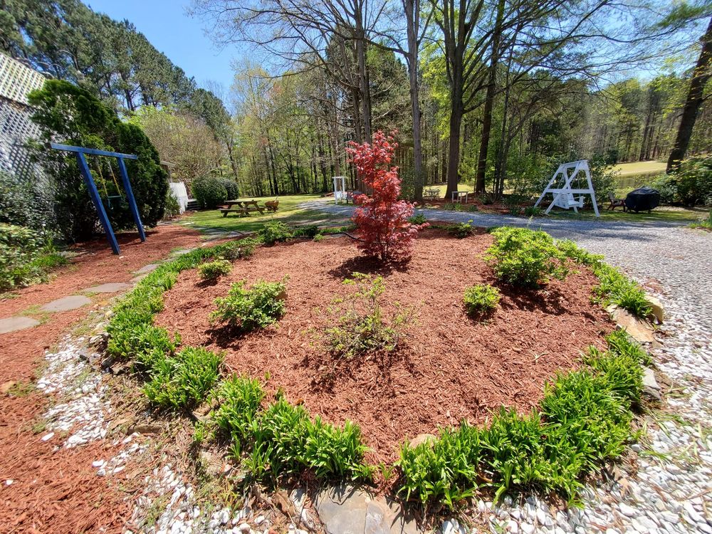 Mulch Installation for Zambrana Landscaping in Cobb County, GA