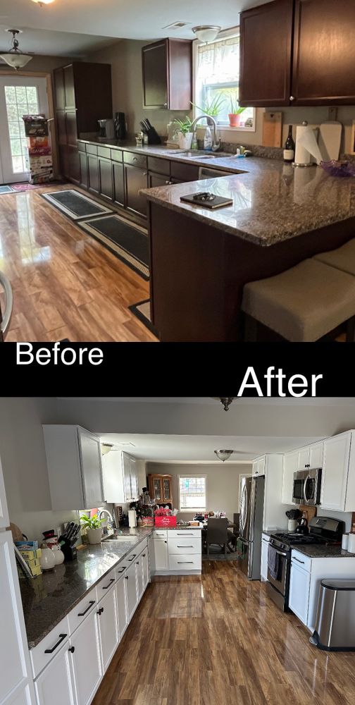 Before & After Photos for Evans Painting & Carpentry LLC in Lake Orion, MI