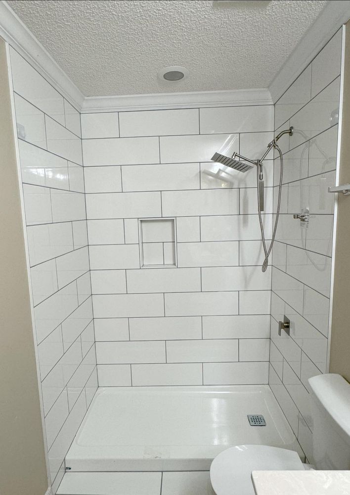 Tiling for Hoerber’s Elite Floors in Davenport, FL