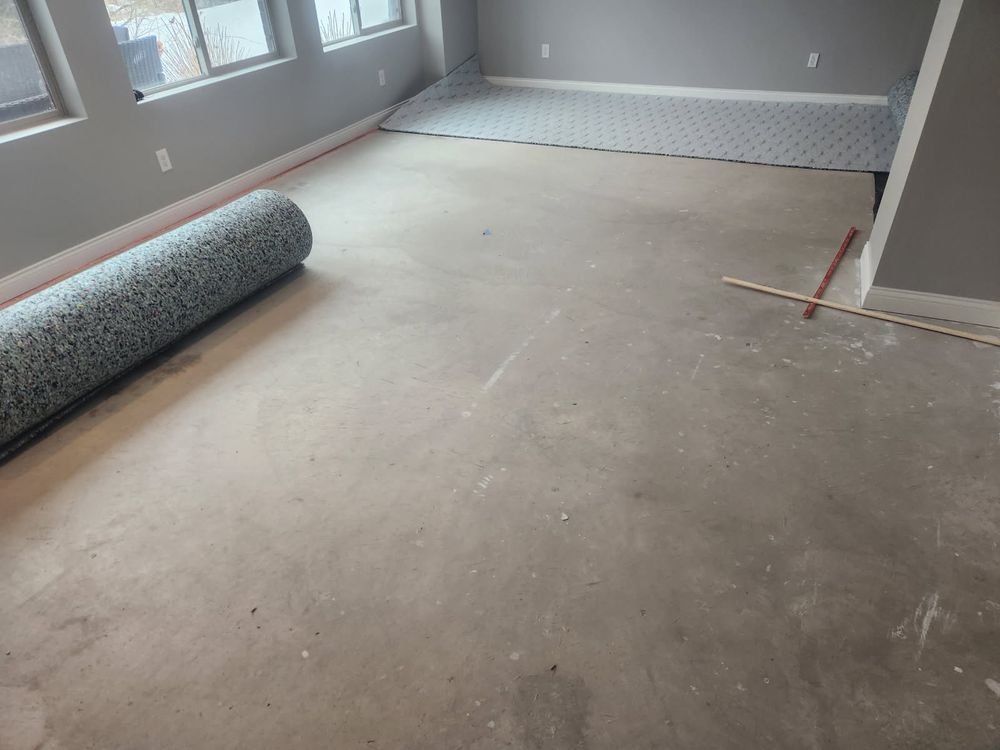 Vinyl flooring installations for Cut a Rug Flooring Installation in Lake Orion, MI