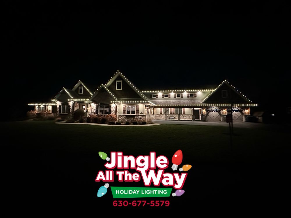 Get into the festive spirit with our Jingle All the Way - Holiday Lighting service! Let us transform your home with beautiful and bright holiday lights, creating a magical atmosphere for all to enjoy. for Soapy Suds Services in St. Charles, IL