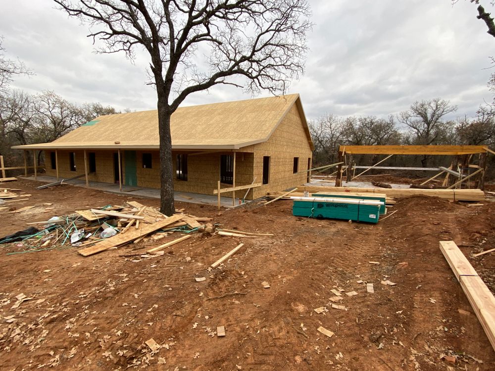 Our Frame to Finish service ensures a seamless construction process from initial framing to final touches, providing homeowners with peace of mind and exceptional quality throughout their new home build project. for Reaves Custom Homes LLC in Jacksboro , TX