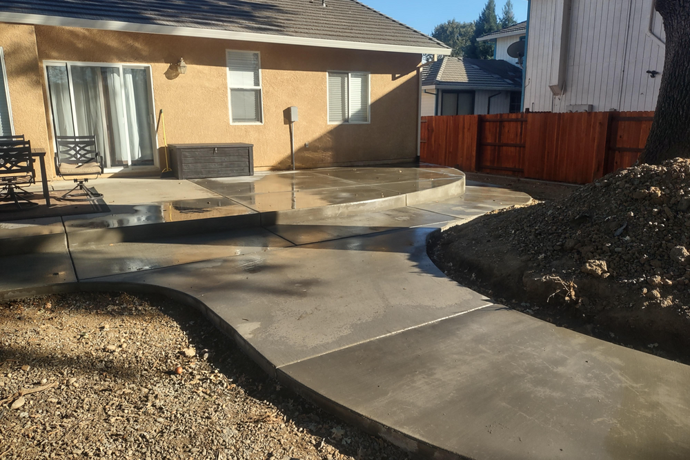 Concrete for Austin LoBue Construction in Cottonwood, CA