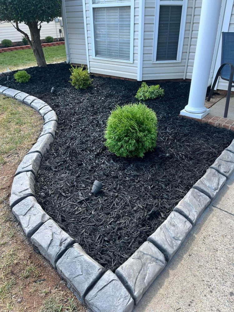 Landscape Curbing, Decorative Border Systems, Concrete Curbing Replacement for Streamline Borders, LLC in Indian trail, NC