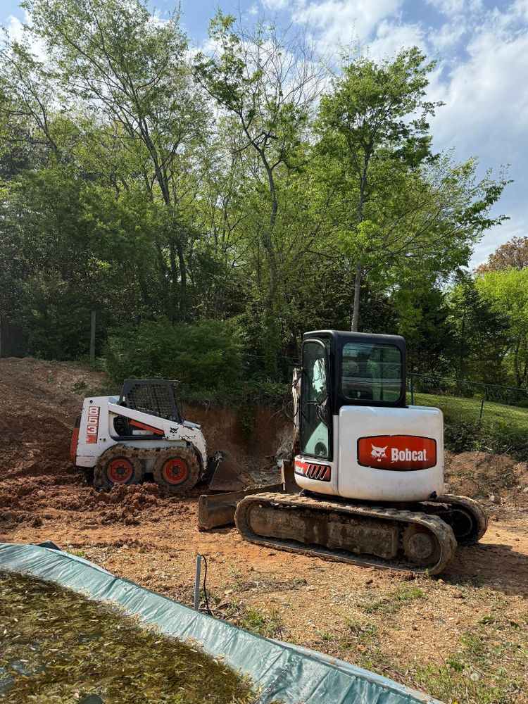 Our professional leveling service ensures a stable, even surface for your construction or landscaping project, enhancing durability and aesthetic appeal while preventing future issues with drainage and structural integrity. for S&S Excavation in Cleveland, TN