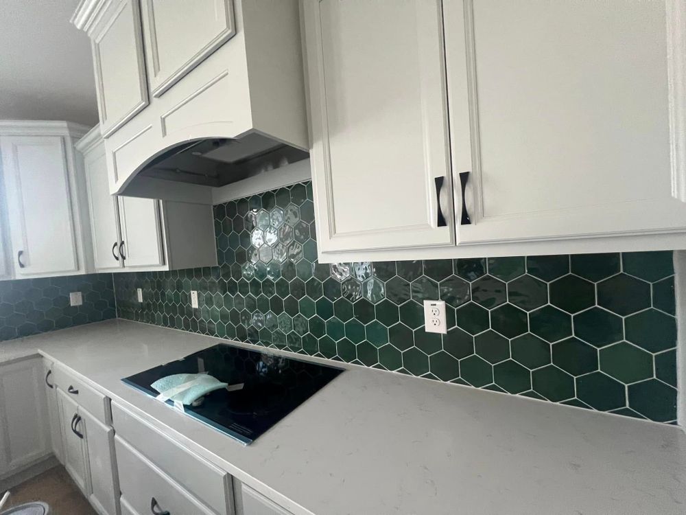 Tiling for Novo Tile Co. in Lillington, NC