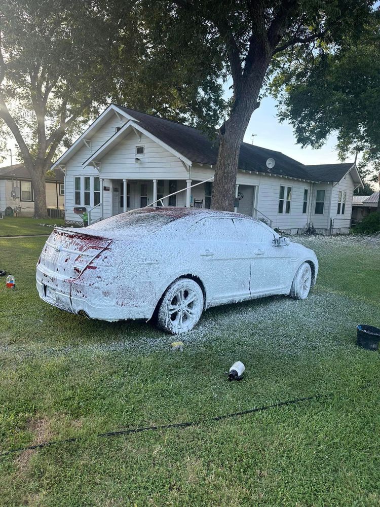 Our Exterior Detailing service will rejuvenate your vehicle's exterior with a thorough wash, polish, and protectant application to restore its shine and enhance curb appeal. for Primetime Mobile Detailing in Weimar, TX