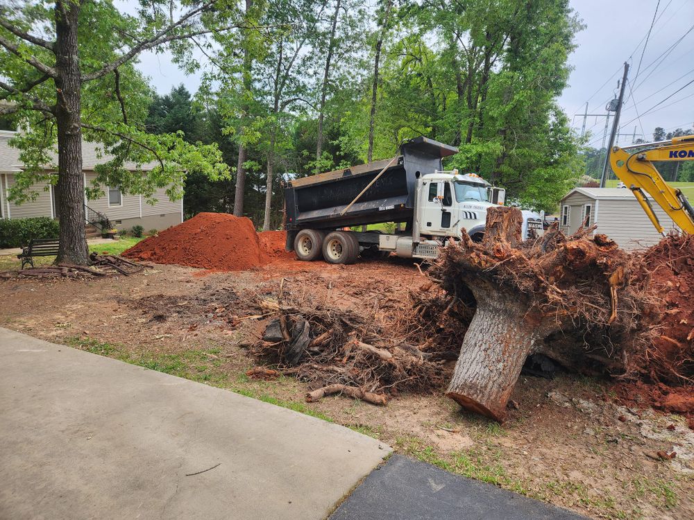 Excavating for Tri Services in Milledgeville, GA