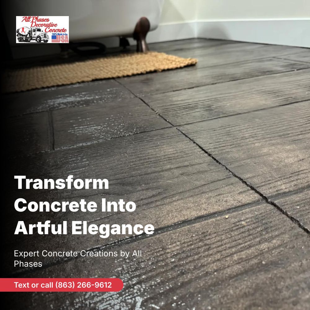 All Photos for All Phases Decorative Concrete in Sebring, FL