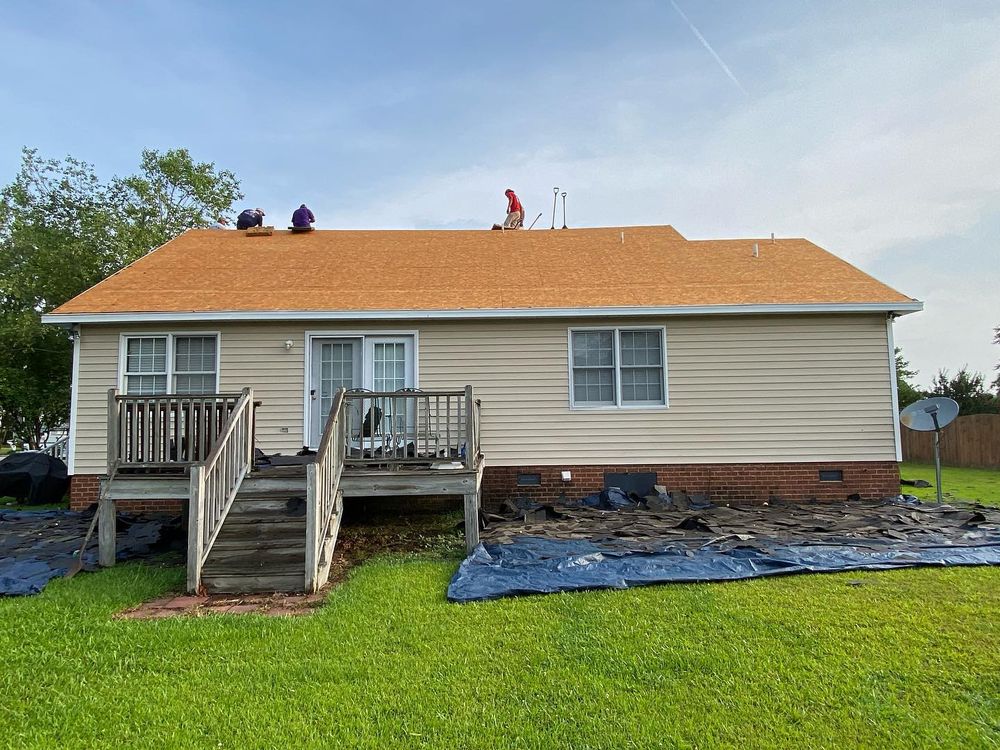 Roofing for Crown Brothers in Greenville, NC