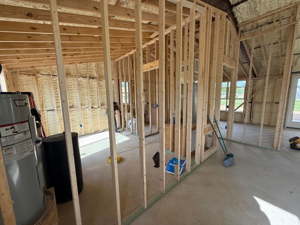 Under construction for Pegasus Custom Homes & Renovations in Spring Branch, TX